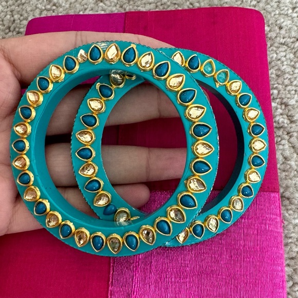 Brand new Indian tradition Party wear bangle set - Picture 1 of 4